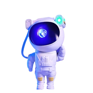 SpaceGlow | Crea noches estrelladas mágicas - Lámpara proyectora de astronauta